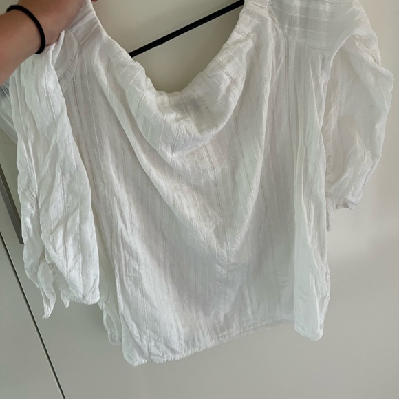 Bailey 44 Yarrow Off The Shoulder Top | White Size M - Picture 3 of 6